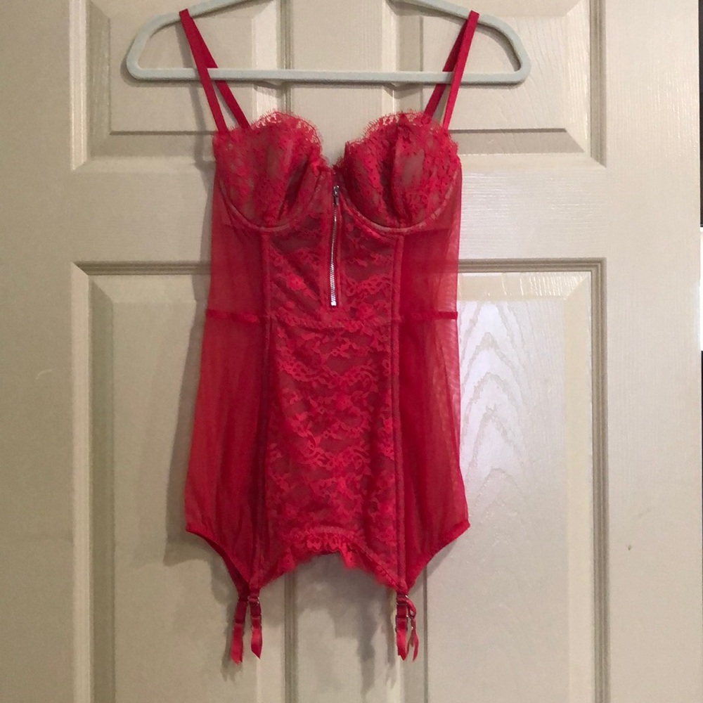 Victoria Secret Red Corset 34C